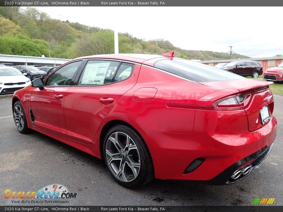 2020 Kia Stinger GT-Line HiChroma Red / Black Photo #5