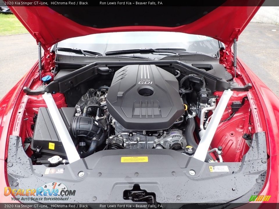 2020 Kia Stinger GT-Line 3.3 Liter GDI DOHC 24-Valve CVVT V6 Engine Photo #9