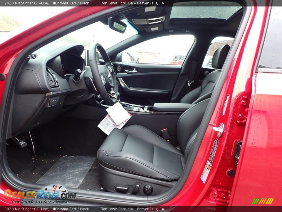 Front Seat of 2020 Kia Stinger GT-Line Photo #13