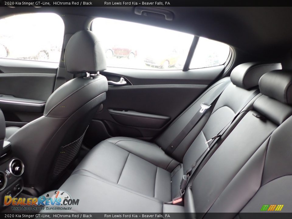 Rear Seat of 2020 Kia Stinger GT-Line Photo #14
