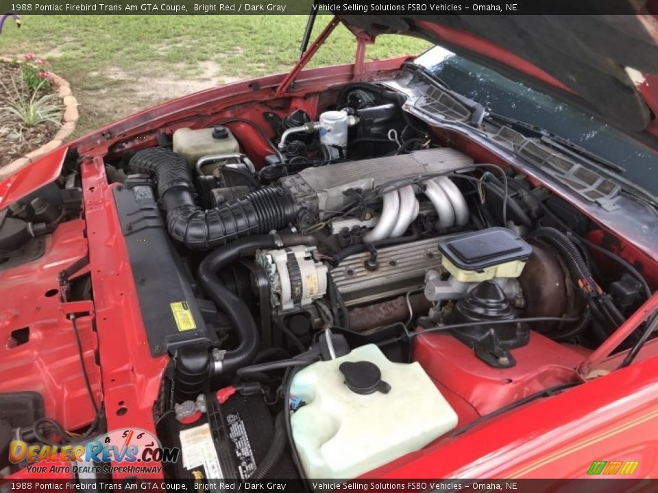 1988 Pontiac Firebird Trans Am GTA Coupe 5.7 Liter OHV 16-Valve V8 Engine Photo #8