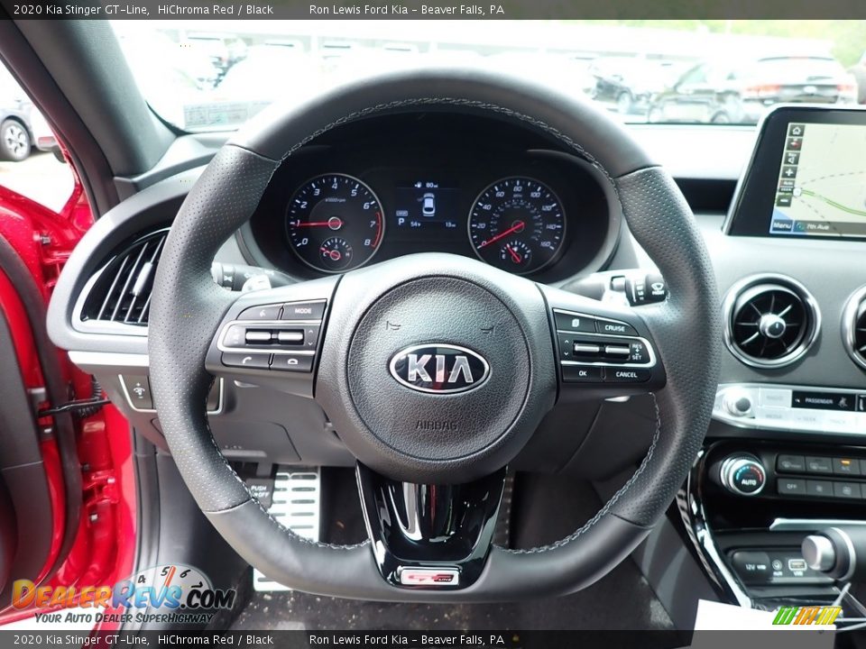 2020 Kia Stinger GT-Line Steering Wheel Photo #17