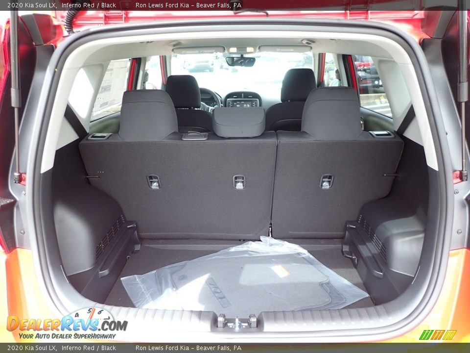 2020 Kia Soul LX Inferno Red / Black Photo #4