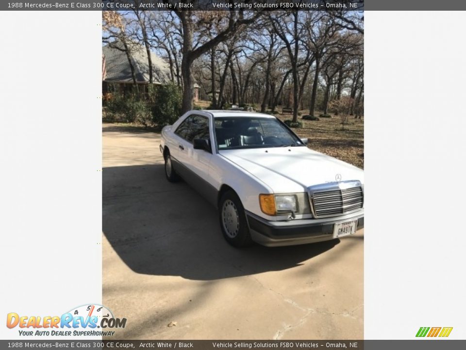 Arctic White 1988 Mercedes-Benz E Class 300 CE Coupe Photo #14