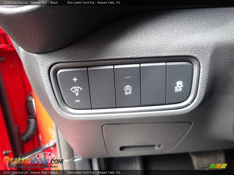 2020 Kia Soul LX Inferno Red / Black Photo #12