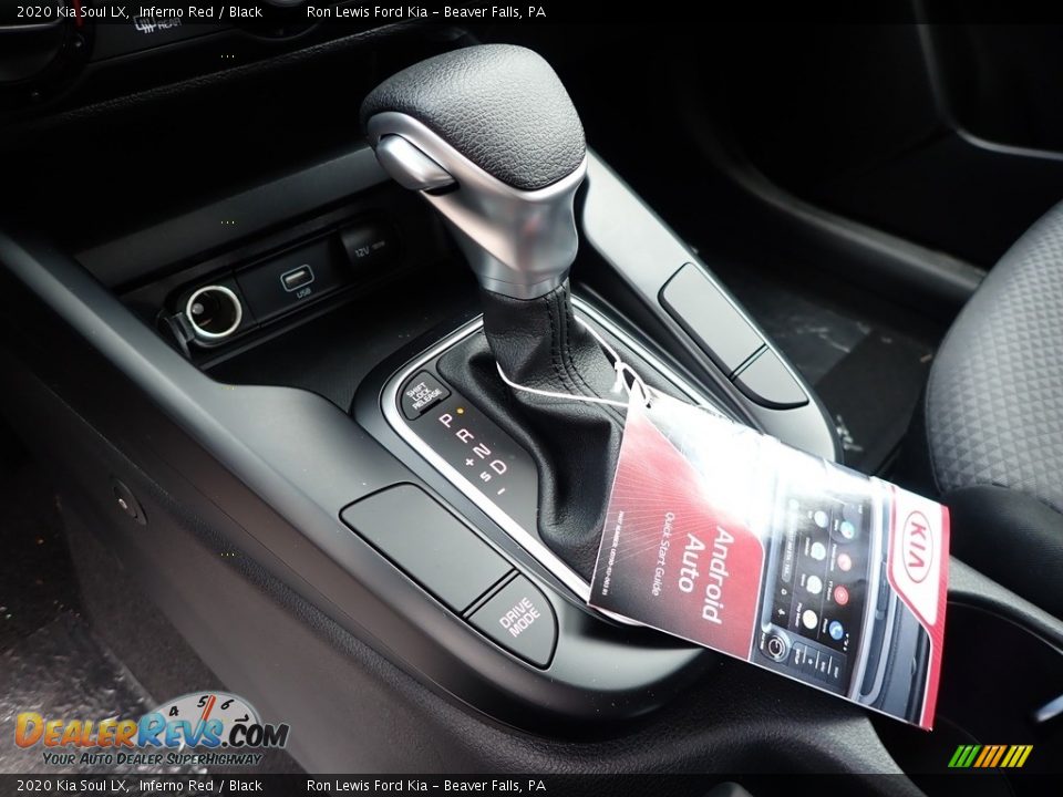 2020 Kia Soul LX Inferno Red / Black Photo #13