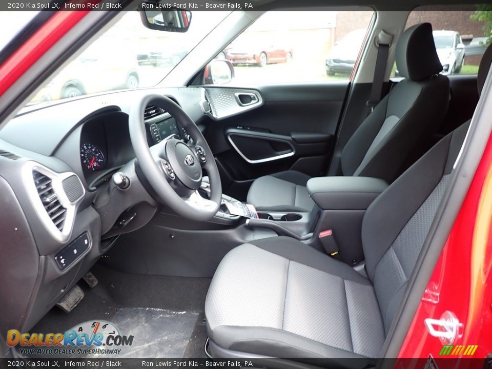 2020 Kia Soul LX Inferno Red / Black Photo #14