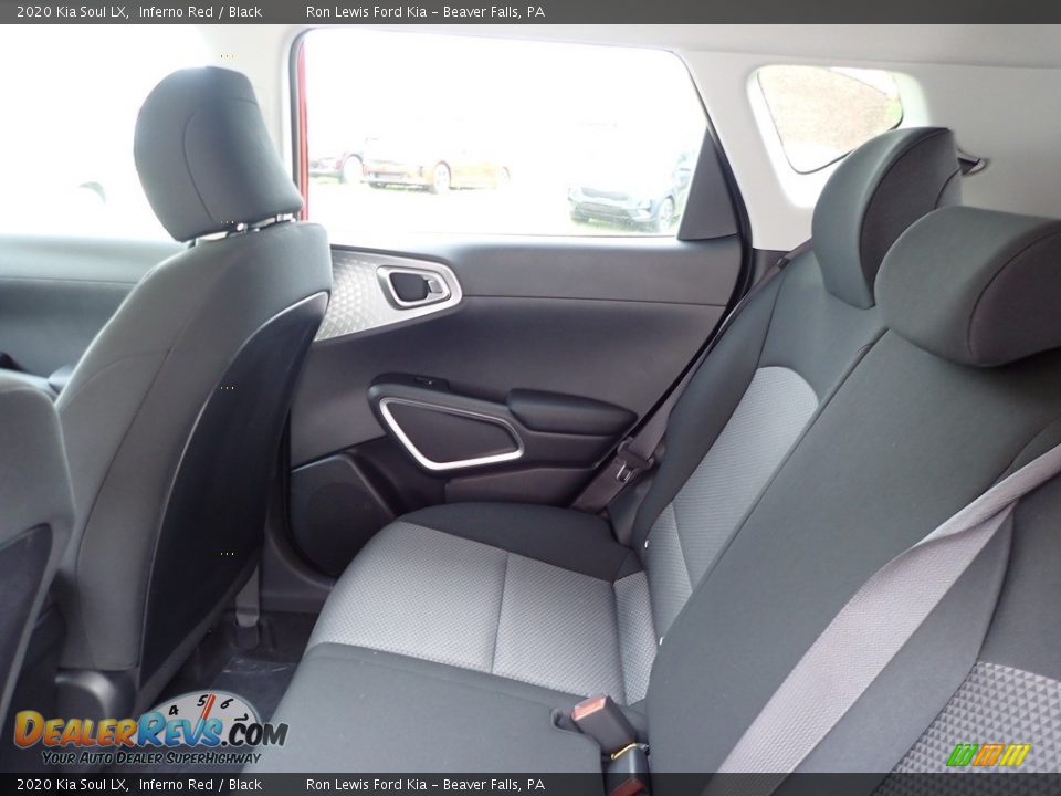 2020 Kia Soul LX Inferno Red / Black Photo #15