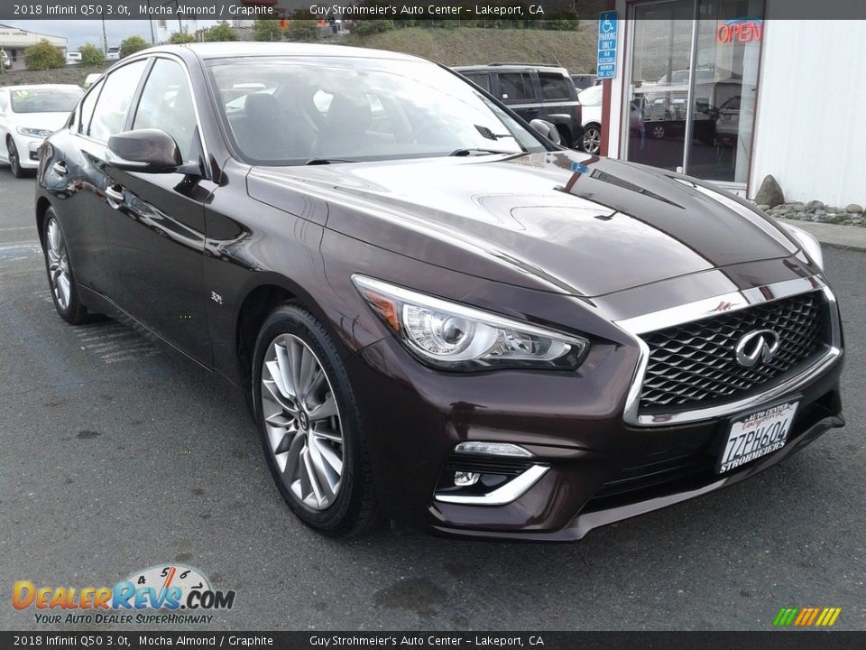 2018 Infiniti Q50 3.0t Mocha Almond / Graphite Photo #1