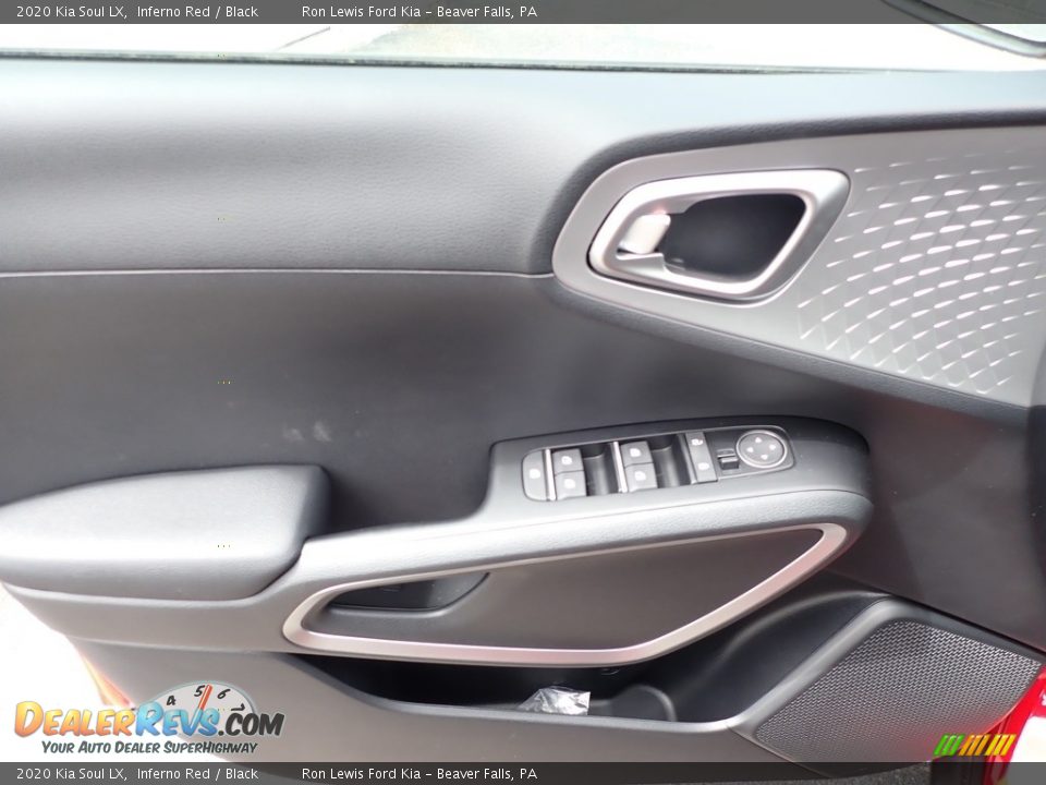 2020 Kia Soul LX Inferno Red / Black Photo #17