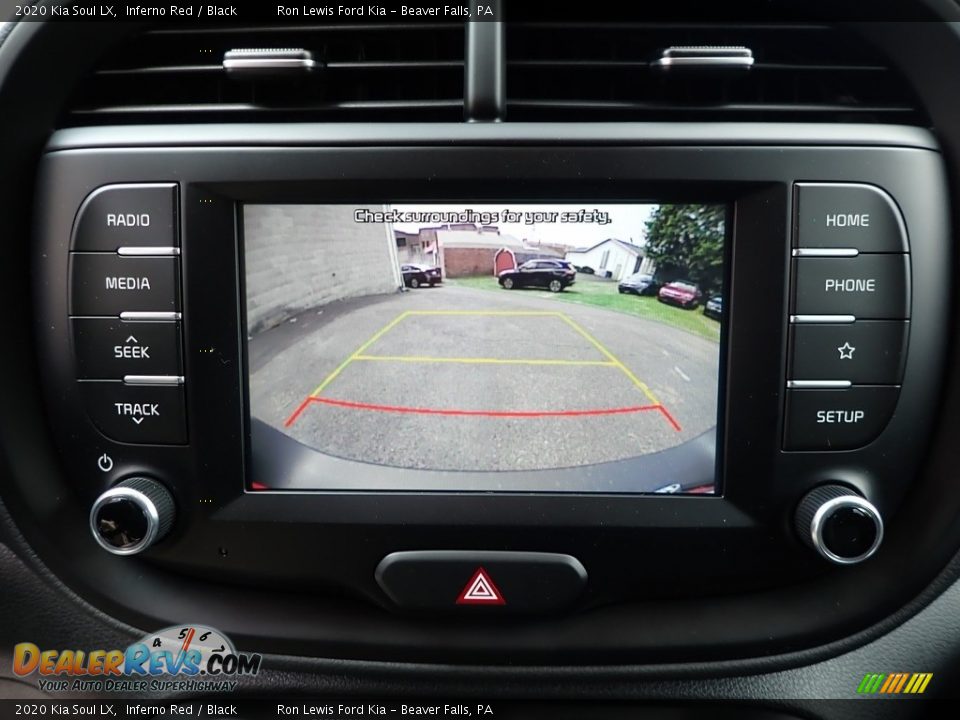 2020 Kia Soul LX Inferno Red / Black Photo #19