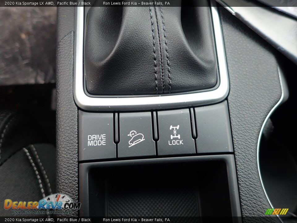 2020 Kia Sportage LX AWD Pacific Blue / Black Photo #18