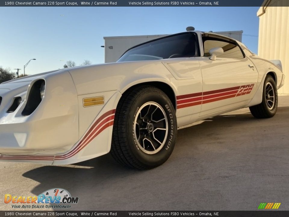 1980 Chevrolet Camaro Z28 Sport Coupe White / Carmine Red Photo #1