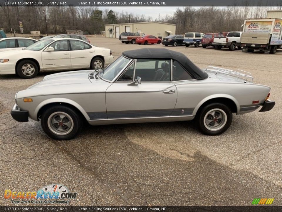 Silver 1979 Fiat Spider 2000  Photo #1