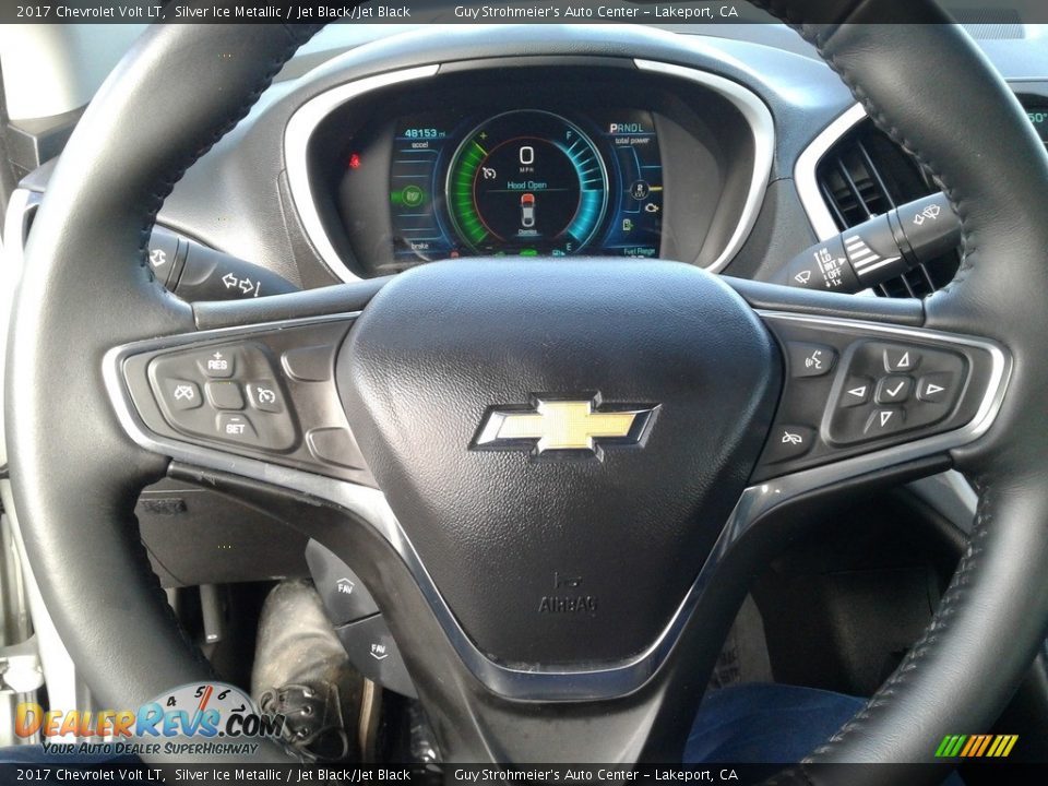 2017 Chevrolet Volt LT Silver Ice Metallic / Jet Black/Jet Black Photo #16