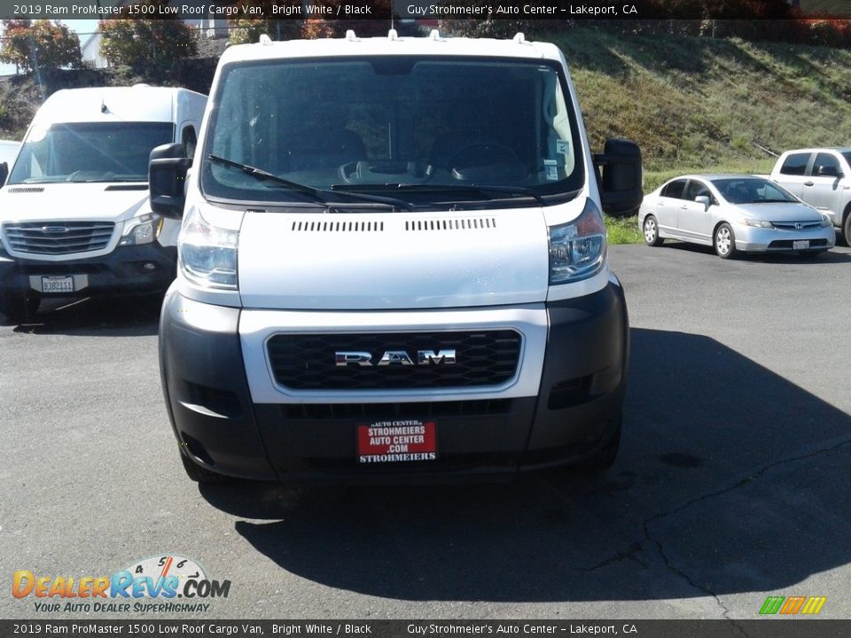 2019 Ram ProMaster 1500 Low Roof Cargo Van Bright White / Black Photo #10