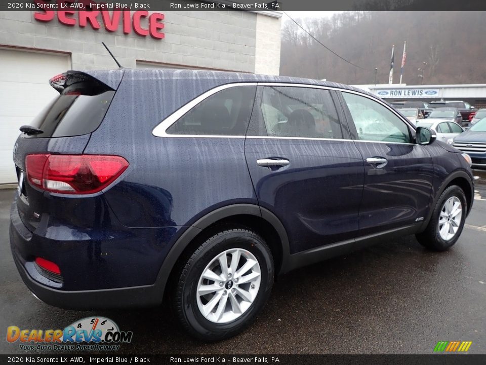 2020 Kia Sorento LX AWD Imperial Blue / Black Photo #2