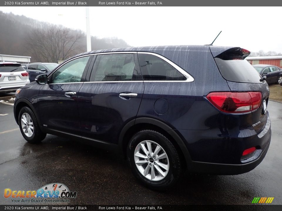 2020 Kia Sorento LX AWD Imperial Blue / Black Photo #5