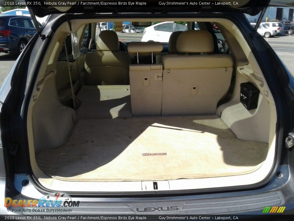 2013 Lexus RX 350 Nebula Gray Pearl / Parchment/Espresso Birds Eye Maple Photo #4