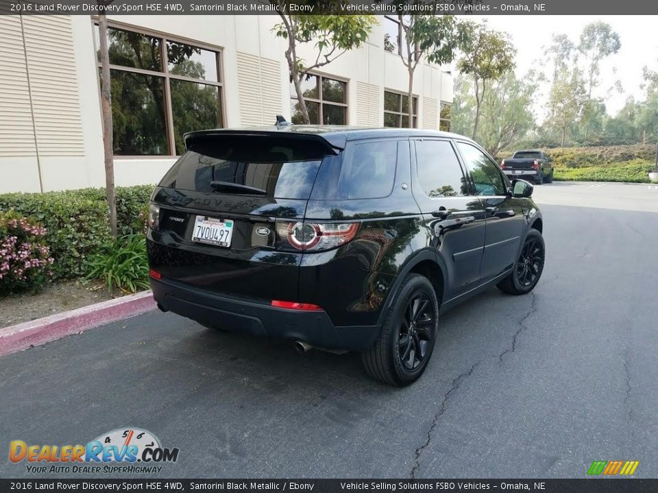 2016 Land Rover Discovery Sport HSE 4WD Santorini Black Metallic / Ebony Photo #3