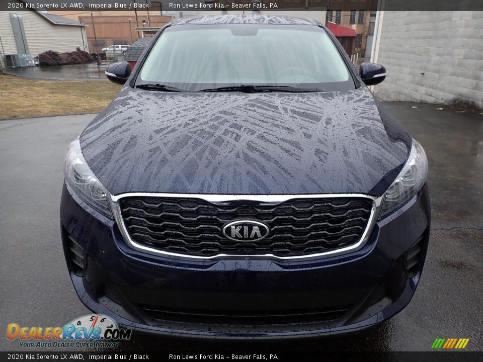 2020 Kia Sorento LX AWD Imperial Blue / Black Photo #8