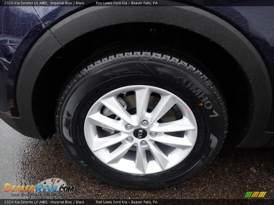 2020 Kia Sorento LX AWD Imperial Blue / Black Photo #10