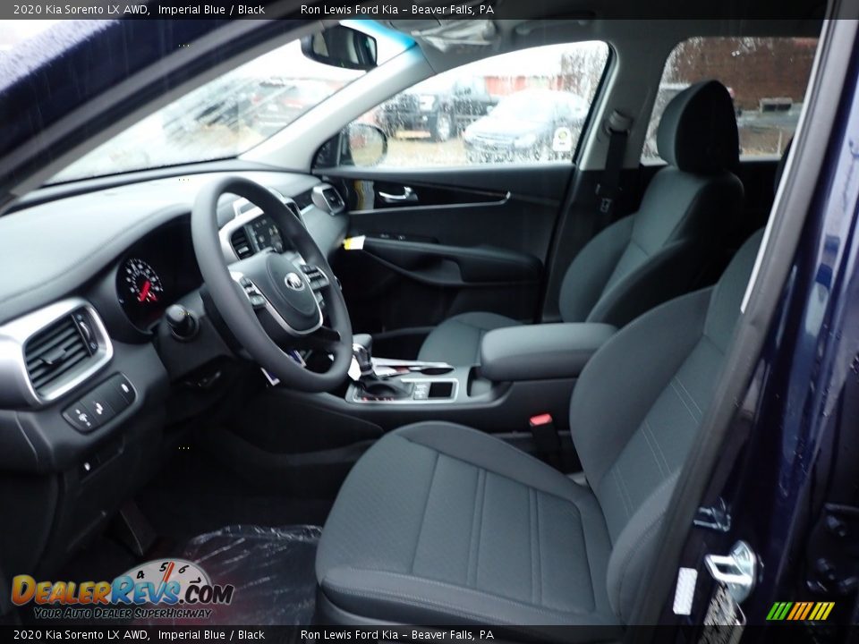 2020 Kia Sorento LX AWD Imperial Blue / Black Photo #12