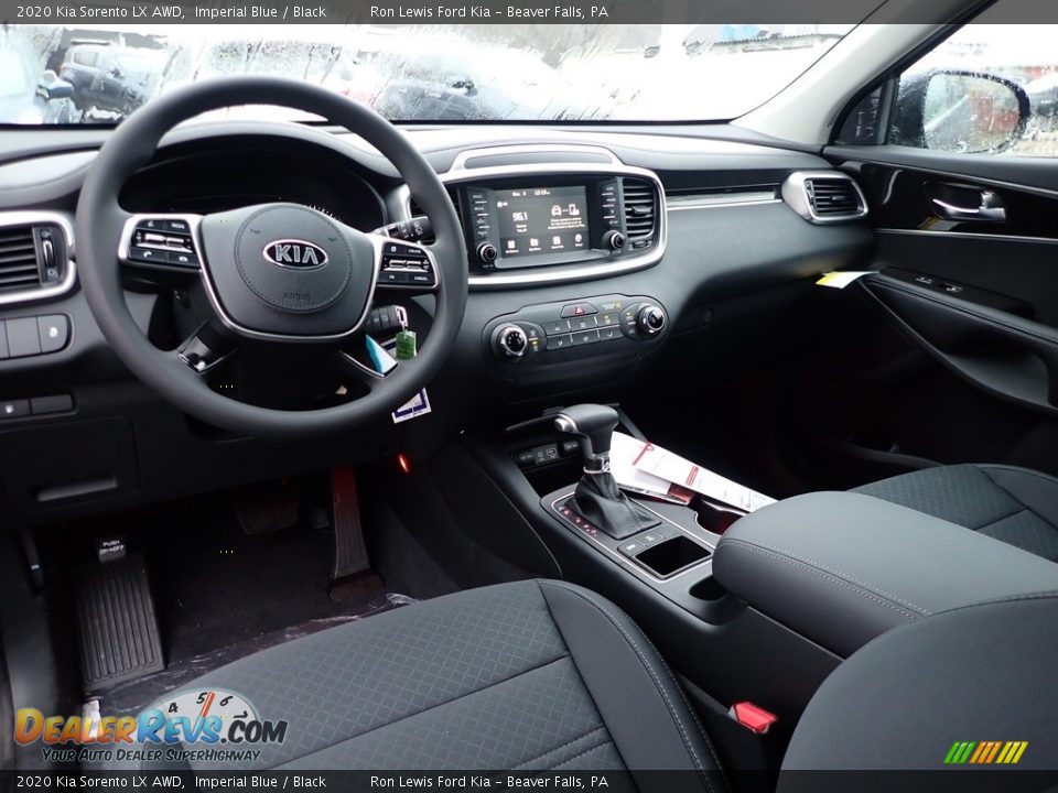 2020 Kia Sorento LX AWD Imperial Blue / Black Photo #14