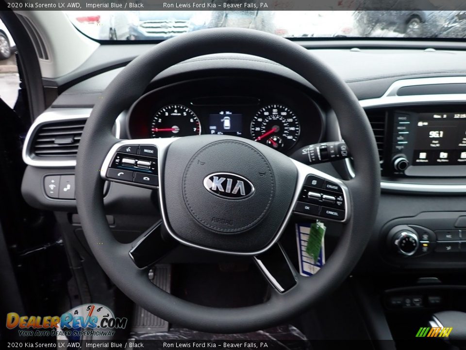 2020 Kia Sorento LX AWD Imperial Blue / Black Photo #17