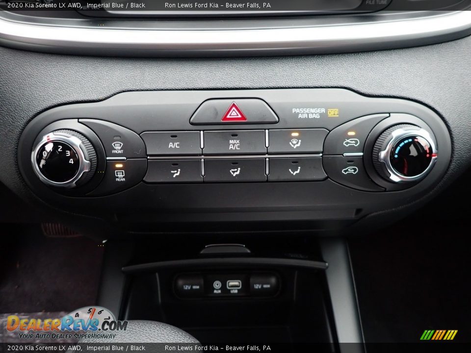 2020 Kia Sorento LX AWD Imperial Blue / Black Photo #19