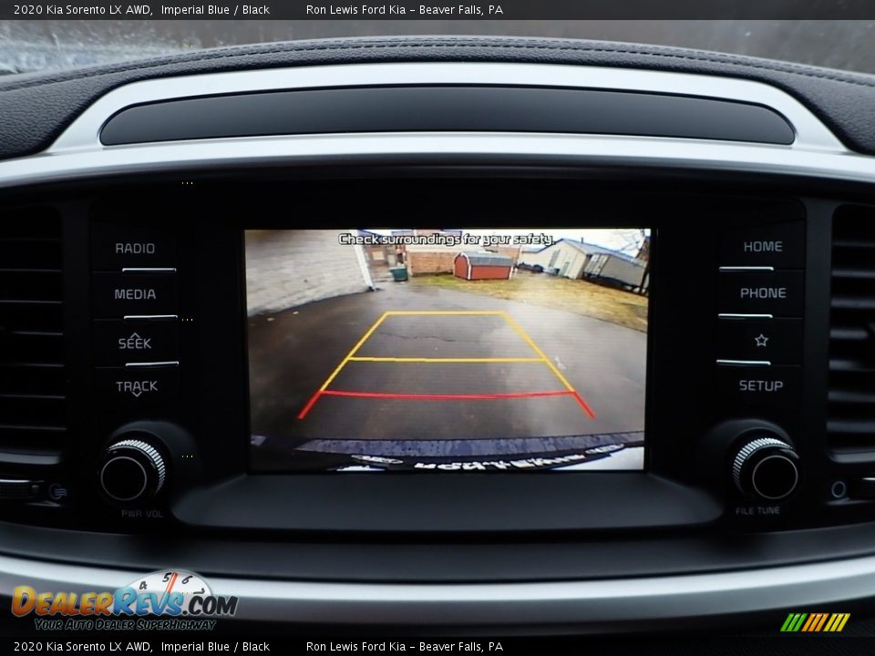 2020 Kia Sorento LX AWD Imperial Blue / Black Photo #20