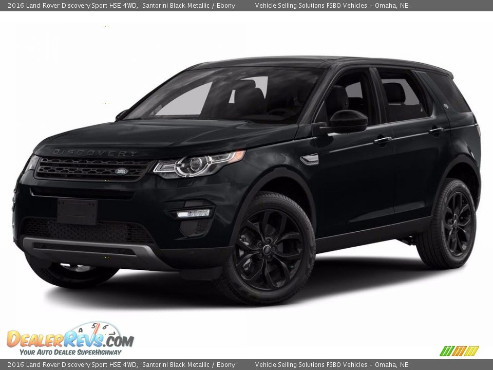 2016 Land Rover Discovery Sport HSE 4WD Santorini Black Metallic / Ebony Photo #17