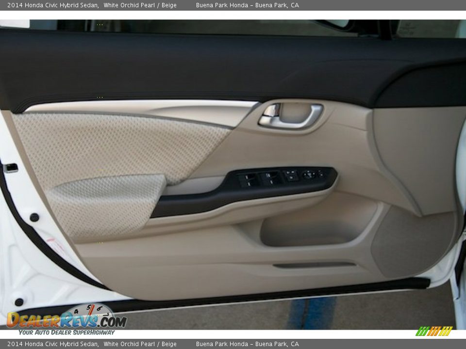 Door Panel of 2014 Honda Civic Hybrid Sedan Photo #27