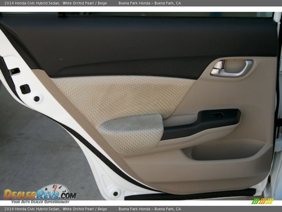 Door Panel of 2014 Honda Civic Hybrid Sedan Photo #28