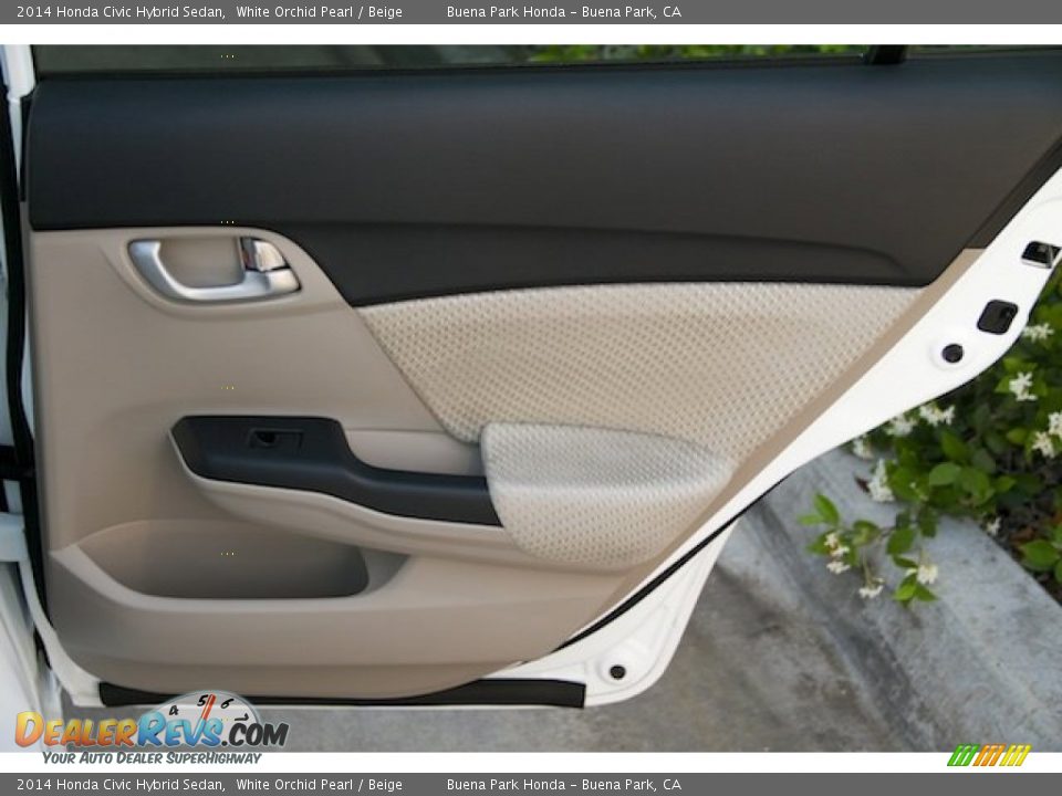 Door Panel of 2014 Honda Civic Hybrid Sedan Photo #29