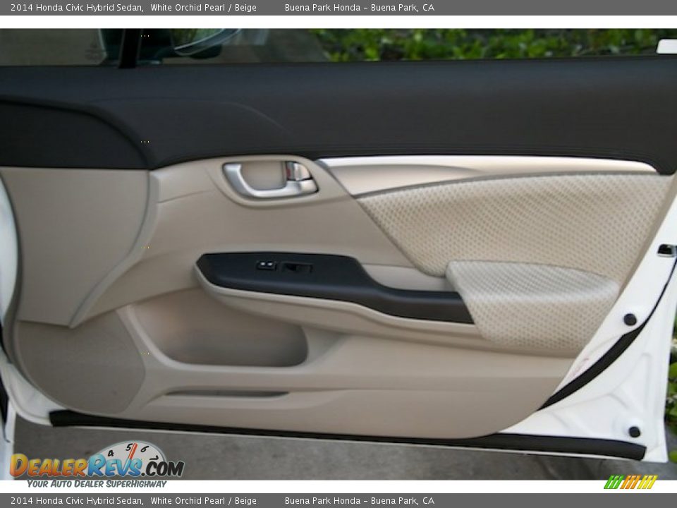 Door Panel of 2014 Honda Civic Hybrid Sedan Photo #30