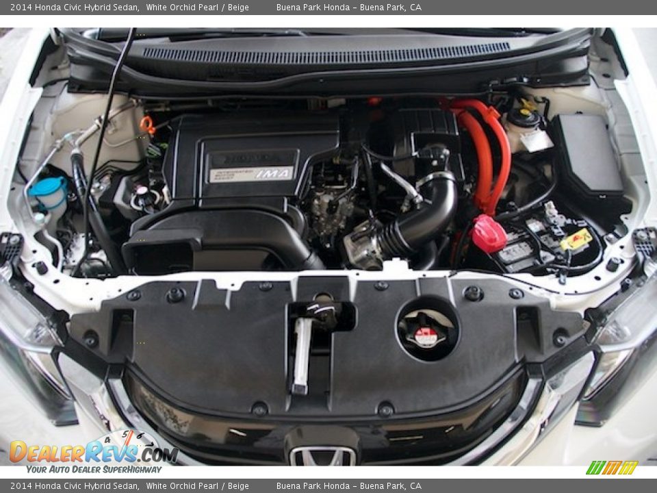 2014 Honda Civic Hybrid Sedan 1.5 Liter SOHC 8-Valve i-VTEC 4 Cylinder Gasoline/Electric Hybrid Engine Photo #31