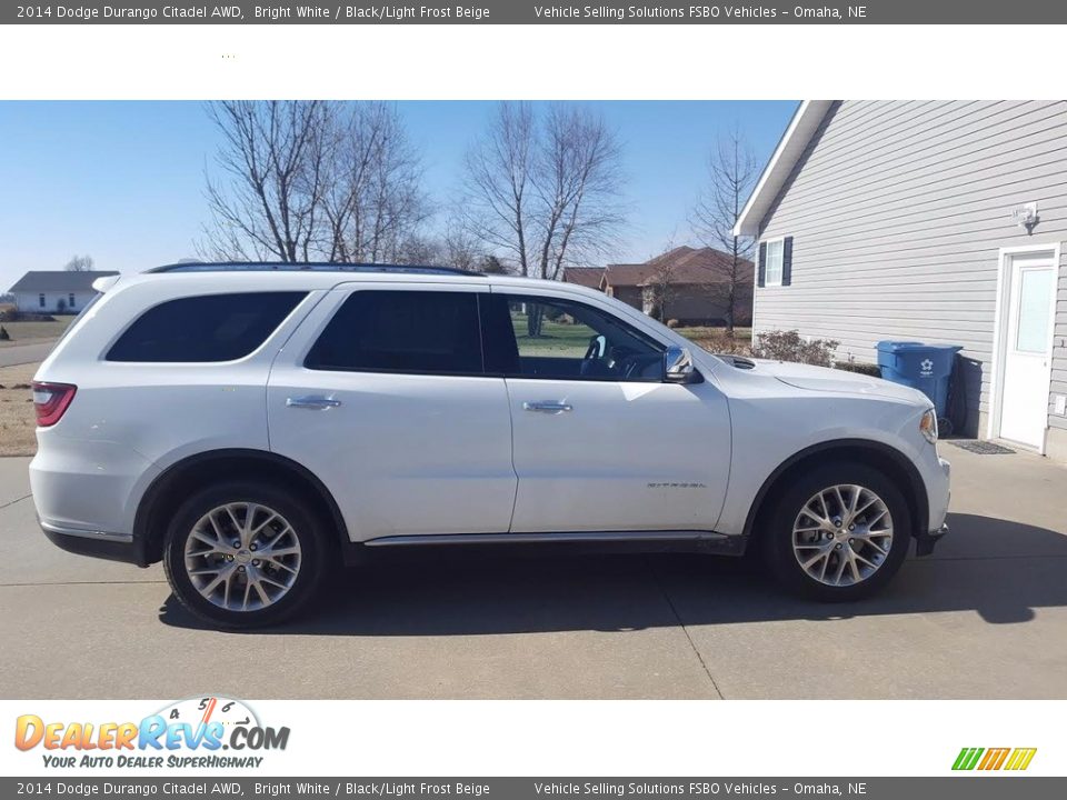 Bright White 2014 Dodge Durango Citadel AWD Photo #3