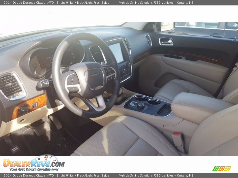 Front Seat of 2014 Dodge Durango Citadel AWD Photo #5