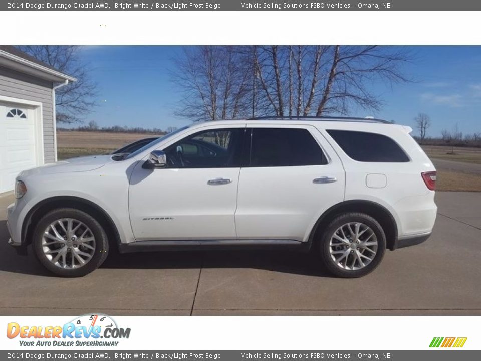 Bright White 2014 Dodge Durango Citadel AWD Photo #7