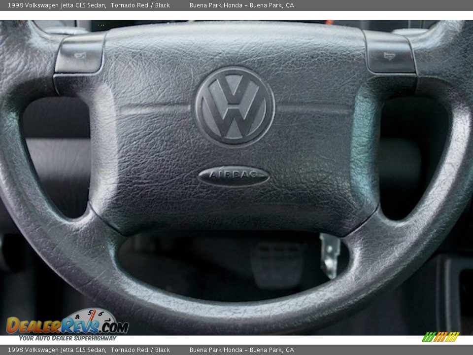 1998 Volkswagen Jetta GLS Sedan Steering Wheel Photo #13