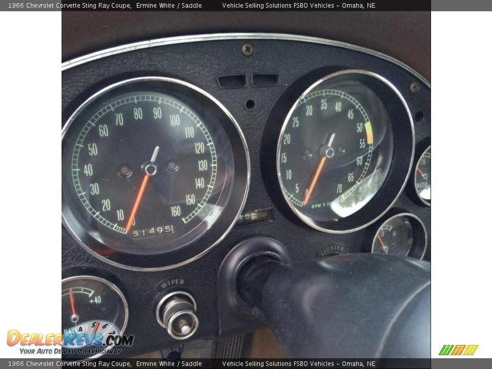 1966 Chevrolet Corvette Sting Ray Coupe Ermine White / Saddle Photo #7