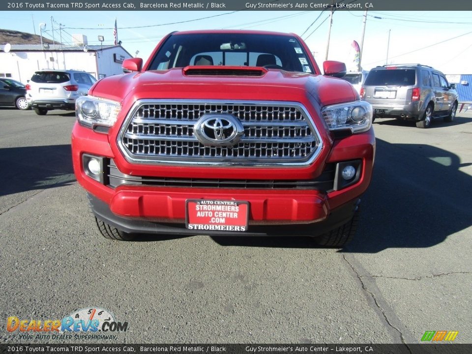 2016 Toyota Tacoma TRD Sport Access Cab Barcelona Red Metallic / Black Photo #3