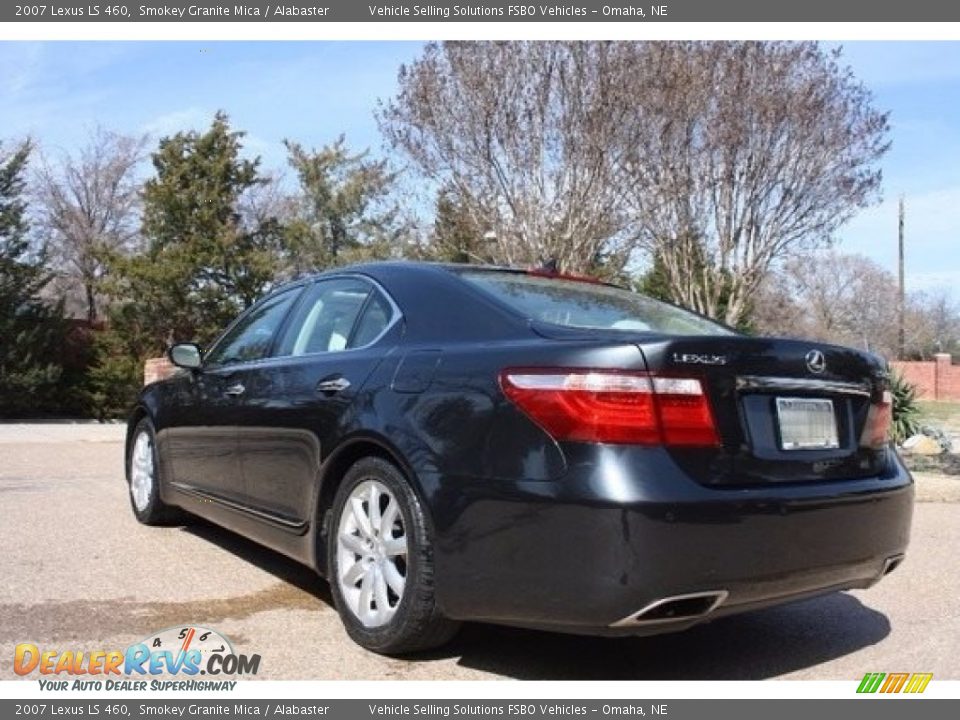 2007 Lexus LS 460 Smokey Granite Mica / Alabaster Photo #7