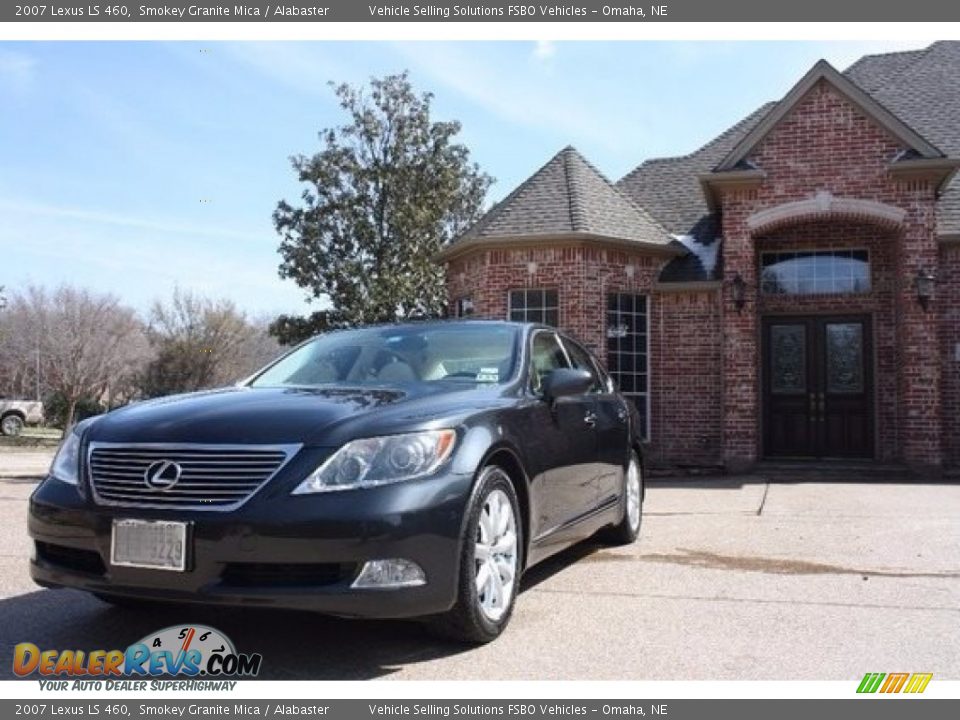 2007 Lexus LS 460 Smokey Granite Mica / Alabaster Photo #8