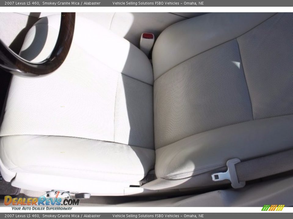 2007 Lexus LS 460 Smokey Granite Mica / Alabaster Photo #16