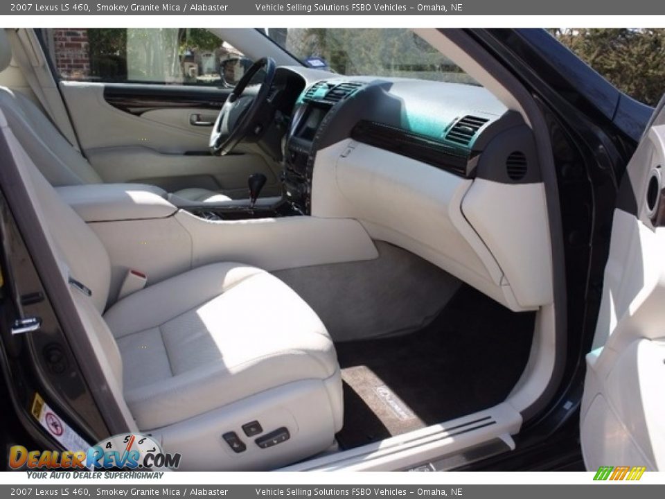 2007 Lexus LS 460 Smokey Granite Mica / Alabaster Photo #17