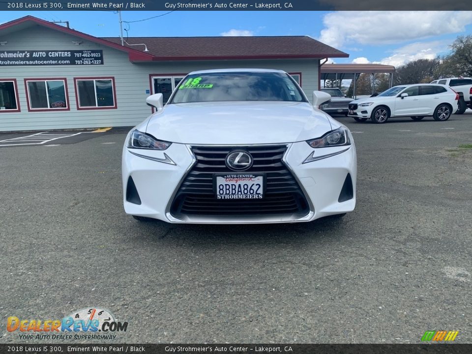 2018 Lexus IS 300 Eminent White Pearl / Black Photo #1