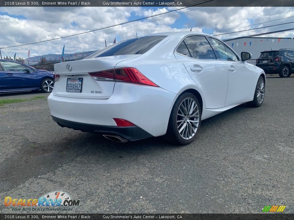 2018 Lexus IS 300 Eminent White Pearl / Black Photo #4