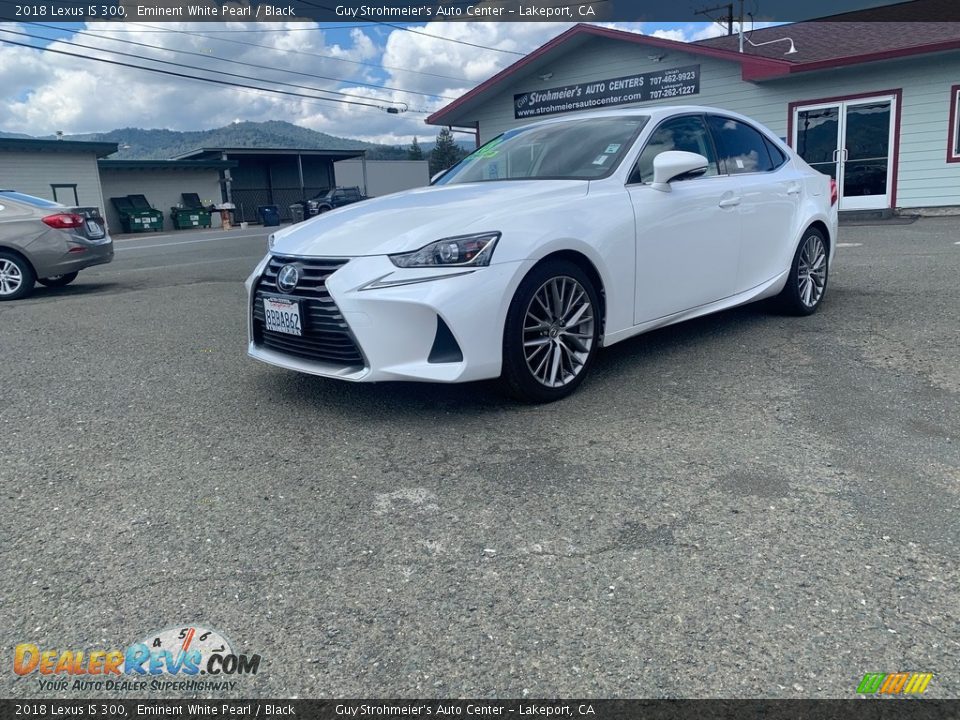 2018 Lexus IS 300 Eminent White Pearl / Black Photo #7